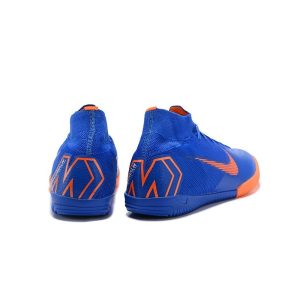 Kopačky Pánské Nike Mercurial SuperflyX 6 Elite IC – modrá oranžová